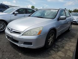 Salvage cars for sale from Copart New Britain, CT: 2007 Honda Accord SE