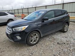 Salvage cars for sale from Copart Haslet, TX: 2017 Ford Escape SE