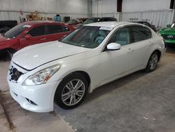 Salvage cars for sale at auction: 2013 Infiniti G37 Base