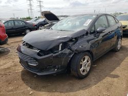 Salvage cars for sale at Elgin, IL auction: 2015 Ford Fiesta SE