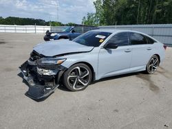 Honda Accord salvage cars for sale: 2021 Honda Accord Sport