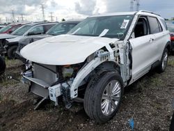 Salvage cars for sale at Elgin, IL auction: 2021 Ford Explorer Limited