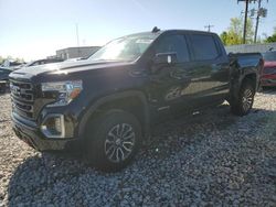 Salvage cars for sale at Wayland, MI auction: 2019 GMC Sierra K1500 AT4