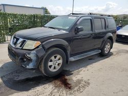 Salvage cars for sale at Orlando, FL auction: 2008 Nissan Pathfinder S