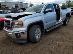 Salvage cars for sale from Copart Elgin, IL: 2015 GMC Sierra K1500 SLT