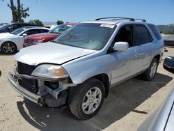 Salvage cars for sale at San Martin, CA auction: 2004 Acura MDX Touring