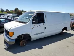 Salvage cars for sale from Copart Martinez, CA: 2004 Ford Econoline E250 Van