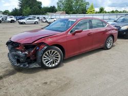 Salvage cars for sale from Copart Finksburg, MD: 2019 Lexus ES 300H