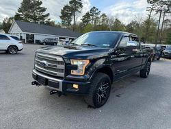 Salvage trucks for sale at North Billerica, MA auction: 2015 Ford F150 Supercrew
