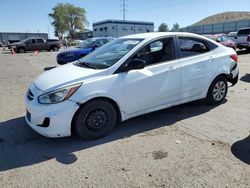 Salvage cars for sale at Albuquerque, NM auction: 2015 Hyundai Accent GLS