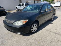 Clean Title Cars for sale at auction: 2002 Toyota Camry LE