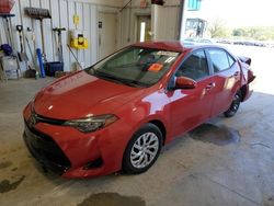 Toyota Corolla L Vehiculos salvage en venta: 2017 Toyota Corolla L