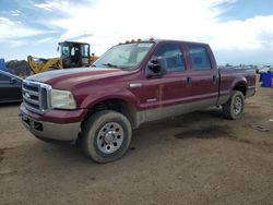 Salvage trucks for sale at Brighton, CO auction: 2005 Ford F250 Super Duty