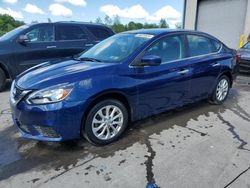 Salvage cars for sale at Duryea, PA auction: 2019 Nissan Sentra S