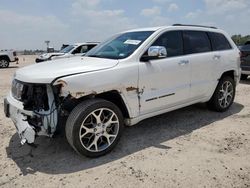 Compre carros salvage a la venta ahora en subasta: 2021 Jeep Grand Cherokee Overland