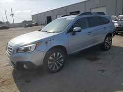 Salvage cars for sale at Jacksonville, FL auction: 2017 Subaru Outback 2.5I Limited