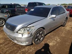 Salvage cars for sale from Copart Elgin, IL: 2004 Lexus LS 430