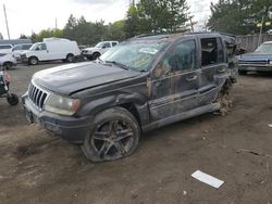 Salvage cars for sale at Denver, CO auction: 2003 Jeep Grand Cherokee Laredo