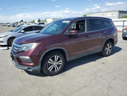 Honda Pilot salvage cars for sale: 2016 Honda Pilot EX