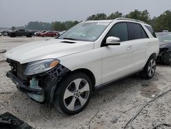 Salvage cars for sale from Copart Houston, TX: 2017 Mercedes-Benz GLE 350