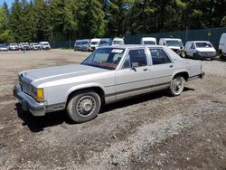 Vehiculos salvage en venta de Copart Graham, WA: 1986 Ford LTD Crown Victoria