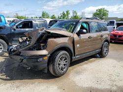 Salvage cars for sale at Bridgeton, MO auction: 2022 Ford Bronco Sport BIG Bend