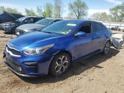 Salvage cars for sale from Copart Elgin, IL: 2019 KIA Forte FE