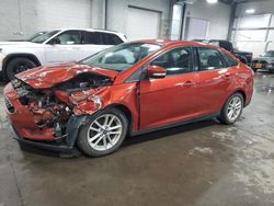 Salvage cars for sale at Ham Lake, MN auction: 2018 Ford Focus SE