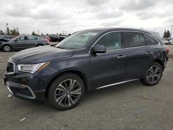 Acura salvage cars for sale: 2020 Acura MDX Technology