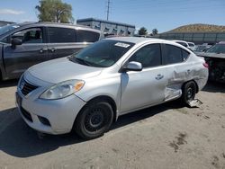 Salvage cars for sale from Copart Albuquerque, NM: 2013 Nissan Versa S