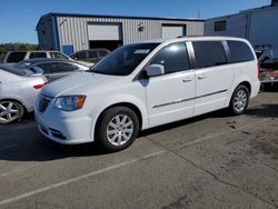 Salvage cars for sale at Vallejo, CA auction: 2016 Chrysler Town & Country Touring