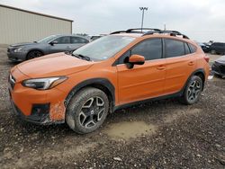 Salvage cars for sale from Copart Temple, TX: 2018 Subaru Crosstrek Limited