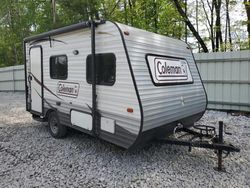 Salvage cars for sale from Copart Center Rutland, VT: 2015 Coleman Camper