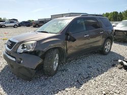 Salvage cars for sale at Wayland, MI auction: 2009 GMC Acadia SLE