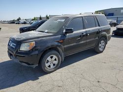 Salvage cars for sale at Bakersfield, CA auction: 2008 Honda Pilot VP