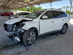 Salvage cars for sale at Cartersville, GA auction: 2013 Nissan Pathfinder S