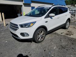 Salvage cars for sale from Copart Grantville, PA: 2018 Ford Escape SE