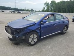 Salvage cars for sale at Dunn, NC auction: 2020 Hyundai Ioniq SE