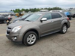 Salvage cars for sale from Copart Pennsburg, PA: 2012 Chevrolet Equinox LTZ