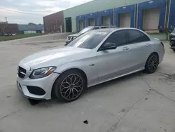 Salvage cars for sale from Copart Columbus, OH: 2016 Mercedes-Benz C 450 4matic AMG