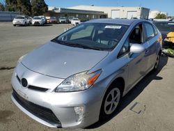 Salvage cars for sale at Martinez, CA auction: 2014 Toyota Prius