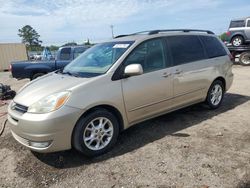 Salvage cars for sale at Newton, AL auction: 2005 Toyota Sienna XLE