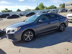 Salvage cars for sale at Littleton, CO auction: 2016 Subaru Legacy 2.5I Limited