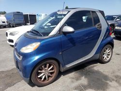 Smart Fortwo salvage cars for sale: 2008 Smart Fortwo Passion