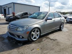 Mercedes-Benz c-Class salvage cars for sale: 2009 Mercedes-Benz C300