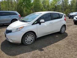 Salvage cars for sale from Copart Bowmanville, ON: 2014 Nissan Versa Note S