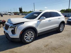 Salvage cars for sale at Miami, FL auction: 2020 Cadillac XT4 Luxury