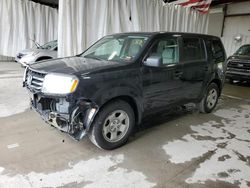 Salvage cars for sale at Albany, NY auction: 2013 Honda Pilot LX