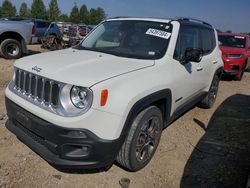 Salvage cars for sale at Bridgeton, MO auction: 2017 Jeep Renegade Limited