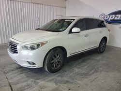 Salvage cars for sale at Tulsa, OK auction: 2013 Infiniti JX35
